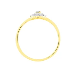 New Histoire d'Or Bague Charletta Or Jaune Diamant