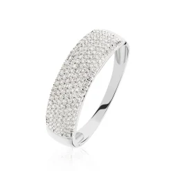 Online Histoire d'Or Bague Charlotte Or Blanc Diamant Divers