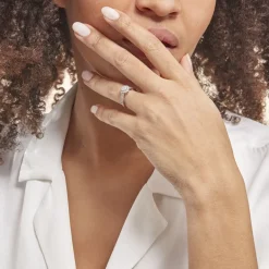 Histoire d'Or Bague Chou Or Blanc Diamant* Bagues|Bagues Avec Pierre