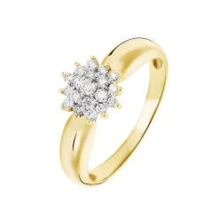 New Histoire d'Or Bague Chou Or Jaune Diamant