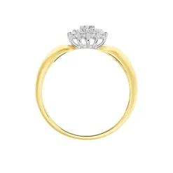 New Histoire d'Or Bague Chou Or Jaune Diamant