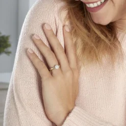 New Histoire d'Or Bague Chou Or Jaune Diamant