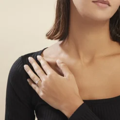 Histoire d'Or Bague Cilka Or Blanc Diamant* Bagues|Bagues Avec Pierre