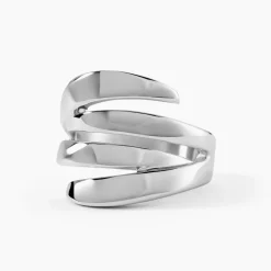 Histoire d'Or Bague Cleia Acier Blanc* Bagues|Bagues Sans Pierre