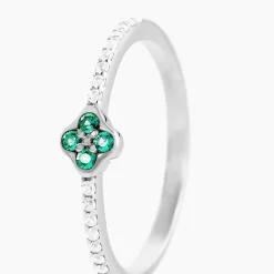 Histoire d'Or Bague Clova Argent Blanc Pierre De Synthese Oxyde De Zirconium* Bagues|Bagues Fantaisie