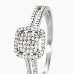 Sale Histoire d'Or Bague Collection 1986 Or Blanc Diamant