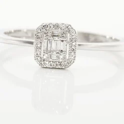 Sale Histoire d'Or Bague Collection 1986 Or Blanc Diamant