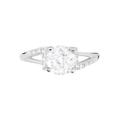 Histoire d'Or Bague Conception Argent Blanc Oxyde De Zirconium* Bagues|Bagues Fantaisie
