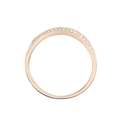 Histoire d'Or Bague Constance Or Rose Diamant* Bagues|Bagues Avec Pierre