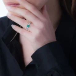 Histoire d'Or Bague Crista Or Blanc Amethyste Et Diamant* Bagues|Bagues Avec Pierre