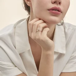 Histoire d'Or Bague Cupidon Or Blanc Diamant* Bagues|Bagues Avec Pierre