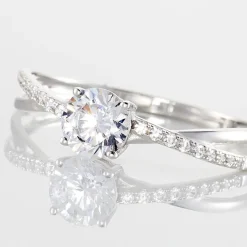 Histoire d'Or Bague Dana De Zirconium* Bagues|Bagues Avec Pierre