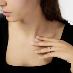 Sale Histoire d'Or Bague Dana De Zirconium or jaune oxyde