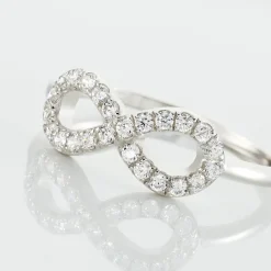 Histoire d'Or Bague Davila Argent Blanc Oxyde De Zirconium* Bagues Fantaisie|Bagues Avec Pierre