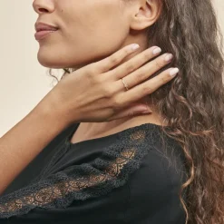 New Histoire d'Or Bague De Phalange Celene Or Jaune Oxyde De Zirconium