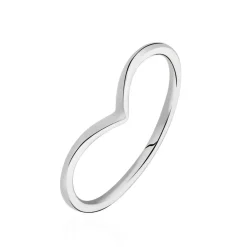 Online Histoire d'Or Bague De Phalange Tricia Argent Blanc