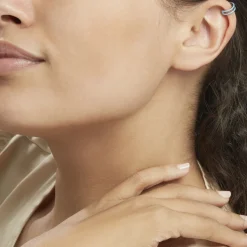 Sale Histoire d'Or Bague D'oreille Unitaire Argent Blanc Samba