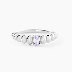 Discount Histoire d'Or Bague Dorothy Argent Blanc Oxyde De Zirconium