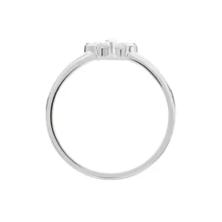 Best Histoire d'Or Bague Eclat Argent Blanc Oxyde De Zirconium