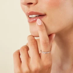 Histoire d'Or Bague Eclat D'Aurore Argent Blanc Oxyde De Zirconium* Bagues|Bagues Fantaisie