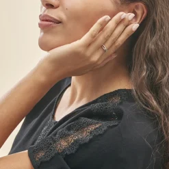 Histoire d'Or Bague Edem Or Rose Diamant* Bagues|Bagues Avec Pierre