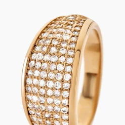 Histoire d'Or Bague Edenne Plaqué Or Jaune Oxyde De Zirconium* Bagues|Bagues Avec Pierre