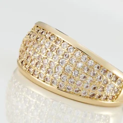 Histoire d'Or Bague Edenne Plaqué Or Jaune Oxyde De Zirconium* Bagues|Bagues Avec Pierre