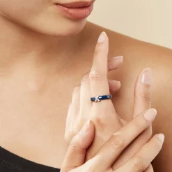 Histoire d'Or Bague Edwin Argent Blanc Céramique Oxyde* Bagues|Bagues Fantaisie