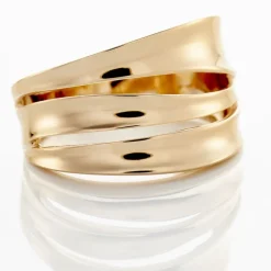 New Histoire d'Or Bague Edwyna plaqué or jaune