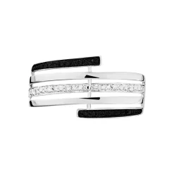 Outlet Histoire d'Or Bague Eleonore or blanc diamant