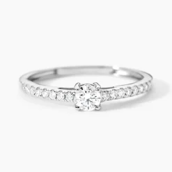 Histoire d'Or Bague Eliisa Platine Blanc Diamant* Bagues|Bagues Avec Pierre