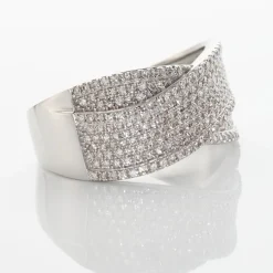Hot Histoire d'Or Bague Elyne Or Blanc Diamant