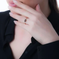 Online Histoire d'Or Bague Emeline Or Bicolore Citrine