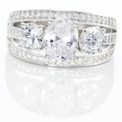 Histoire d'Or Bague Eneka Argent Oxyde De Zirconium* Bagues|Bagues Avec Pierre