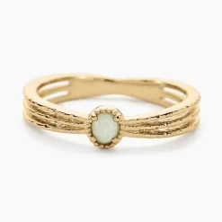 Histoire d'Or Bague Ensoleillée Plaqué Or Jaune Aventurine* Bagues|Bagues Fantaisie