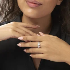 Histoire d'Or Bague Epiphania Or Blanc Oxyde De Zirconium* Bagues|Bagues Avec Pierre