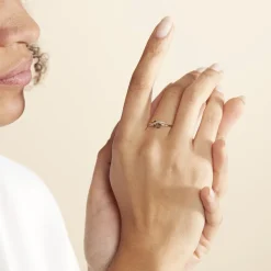 Histoire d'Or Bague Ester Or Jaune Diamant* Bagues|Bagues Avec Pierre