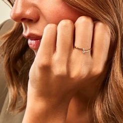 Histoire d'Or Bague Eugenio Or Jaune Diamant Synthétique* Bagues|Bagues Avec Pierre