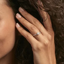 Sale Histoire d'Or Bague Firmin Argent Blanc Oxyde De Zirconium