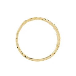 Histoire d'Or Bague Folia Plaqué Or Jaune