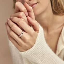 Histoire d'Or Bague Frey Argent Blanc Oxyde De Zirconium* Bagues|Bagues Fantaisie