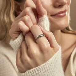 Histoire d'Or Bague Garrett Argent Blanc Oxyde De Zirconium* Bagues|Bagues Fantaisie