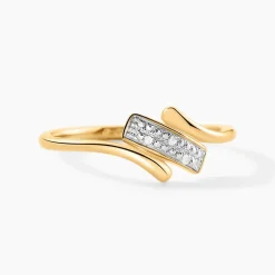 Hot Histoire d'Or Bague Giampiero Or Jaune Diamant