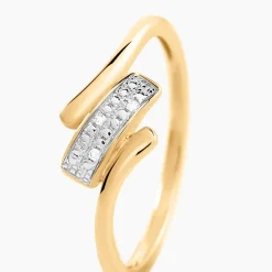 Hot Histoire d'Or Bague Giampiero Or Jaune Diamant