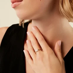 Hot Histoire d'Or Bague Giampiero Or Jaune Diamant