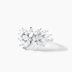 Histoire d'Or Bague Glow Up Argent Blanc Oxyde De Zirconium* Bagues|Bagues Fantaisie