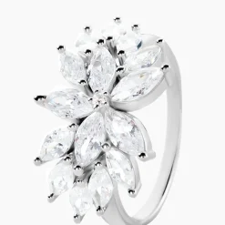 Histoire d'Or Bague Glow Up Argent Blanc Oxyde De Zirconium* Bagues|Bagues Fantaisie