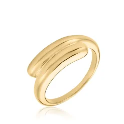 Best Histoire d'Or Bague Graham Plaqué Or Jaune