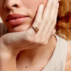 Best Histoire d'Or Bague Graham Plaqué Or Jaune