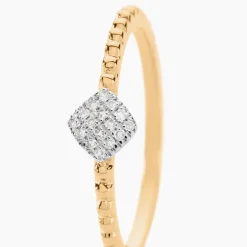 Histoire d'Or Bague Hanadi Or Jaune Diamant* Bagues|Bagues Avec Pierre